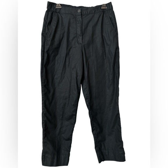 Banana Republic Black Linen pants size S - Picture 1 of 5